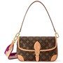 Сумка Louis Vuitton Diane Monogram, коричневый/фуксия 1451592