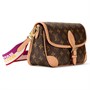 Сумка Louis Vuitton Diane Monogram, коричневый/фуксия 1451592