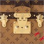 Сумка Louis Vuitton Petite Malle Monogram, коричневый 1451239