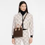 Сумка Louis Vuitton Sac Plat BB Monogram, коричневый 1451229