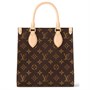 Сумка Louis Vuitton Sac Plat BB Monogram, коричневый 1451229
