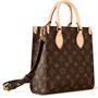 Сумка Louis Vuitton Sac Plat BB Monogram, коричневый 1451229