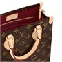 Сумка Louis Vuitton Sac Plat BB Monogram, коричневый 1451229