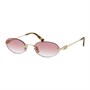 Солнцезащитные очки MIU MIU Oval Frame 30872026