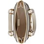Мини-сумка Gucci Horsebit 1955 с верхней ручкой, кремовая 620065