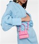 Сумка-тоут Le Chiquito из кожи Jacquemus, розовый 2085104