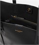 Покупки Большая кожаная сумка-тоут Saint Laurent, черный 2109517