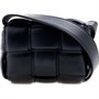 Сумка Bottega Veneta Padded Candy Cassette, черный/золотой 621315