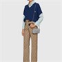 Женская сумка Gucci Marmont стеганая, серая 4546656