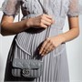 Женская сумка Gucci Marmont стеганая, серая 4546656