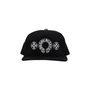 Джинсовая бейсболка Chrome Hearts Horseshoe, цвет Черный 4768241