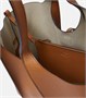 Сумка-тоут Timeless среднего размера из кожи Tod's, коричневый 2116168
