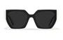 Prada Женские солнцезащитные очки, цвет black+chalk white 4527772