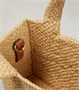 Сумка-тоут paula's из рафии с логотипом ibiza Loewe, бежевый 5979492