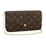 Женская цепочка-плечо Felicie Pochette Monogram коричневый LOUIS VUITTON 26495399