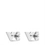Серьги-гвоздики Essential V Louis Vuitton, серебряный 22194783