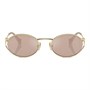 MIU MIU Солнцезащитные очки овальной формы Eyewear Oval Frame, Gold 27984047