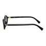 Солнцезащитные очки Miu Miu Oval Frame, черные 27984043