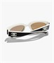 Солнцезащитные очки Cat Eye, бежевый 26464898
