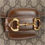Сумка Gucci Horsebit 1955, бежевый/коричневый 4549142