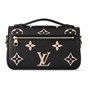 Сумка Louis Vuitton Pochette Metis East West, черный/бежевый 1450619