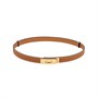 Женский ремень Hermes Kelly, коричневый 11442797