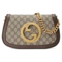 Сумка Gucci Blondie Shoulder, бежевый/коричневый 620243