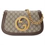 Сумка Gucci Blondie Shoulder, бежевый/коричневый 620243