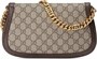 Сумка Gucci Blondie Shoulder, бежевый/коричневый 620243