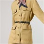 Женский кожаный ремень Gucci GG Marmont, черный 4500973