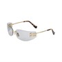 MIU MIU Солнечные очки с логотипом, Gold 27984030