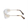 MIU MIU Солнечные очки с логотипом, Gold 27984030