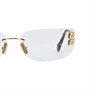 MIU MIU Солнечные очки с логотипом, Gold 27984030