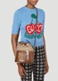 Женская сумка Gucci Horsebit 1955 Bucket, коричневая 667479