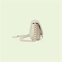 Поясная сумка Gucci GG Marmont, белый 620541