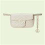 Поясная сумка Gucci GG Marmont, белый 620541