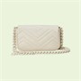 Поясная сумка Gucci GG Marmont, белый 620541