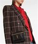 Миниатюрная кожаная сумка через плечо nolita Saint Laurent, черный 5980938
