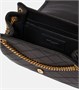 Миниатюрная кожаная сумка через плечо nolita Saint Laurent, черный 5980938