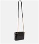 Миниатюрная кожаная сумка через плечо nolita Saint Laurent, черный 5980938
