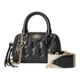 Сумка Gucci Love Parade GG Matelass? с верхней ручкой, черный 619854