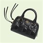 Сумка Gucci Love Parade GG Matelass? с верхней ручкой, черный 619854