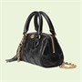 Сумка Gucci Love Parade GG Matelass? с верхней ручкой, черный 619854