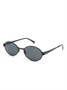Saint Laurent Eyewear солнцезащитные очки SL692 в овальной оправе, черный 15825605