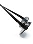 Saint Laurent Eyewear солнцезащитные очки SL692 в овальной оправе, черный 15825605