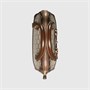 Мини-сумка Gucci Horsebit 1955 с верхней ручкой, коричневая 619886