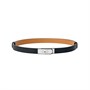 Ремень унисекс Hermes Kelly, черный 10419030