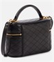 Мини-кожаная сумка-тоут gaby Saint Laurent, черный 5978364