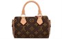 Сумка Nano Speedy из монограммного холста коричневого цвета LOUIS VUITTON 26482143