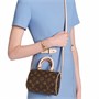 Сумка Nano Speedy из монограммного холста коричневого цвета LOUIS VUITTON 26482143